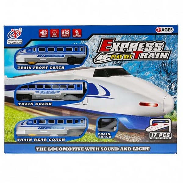 Продукт RTOYS Express - Влак на батерии с релси - 0 - BG Hlapeta